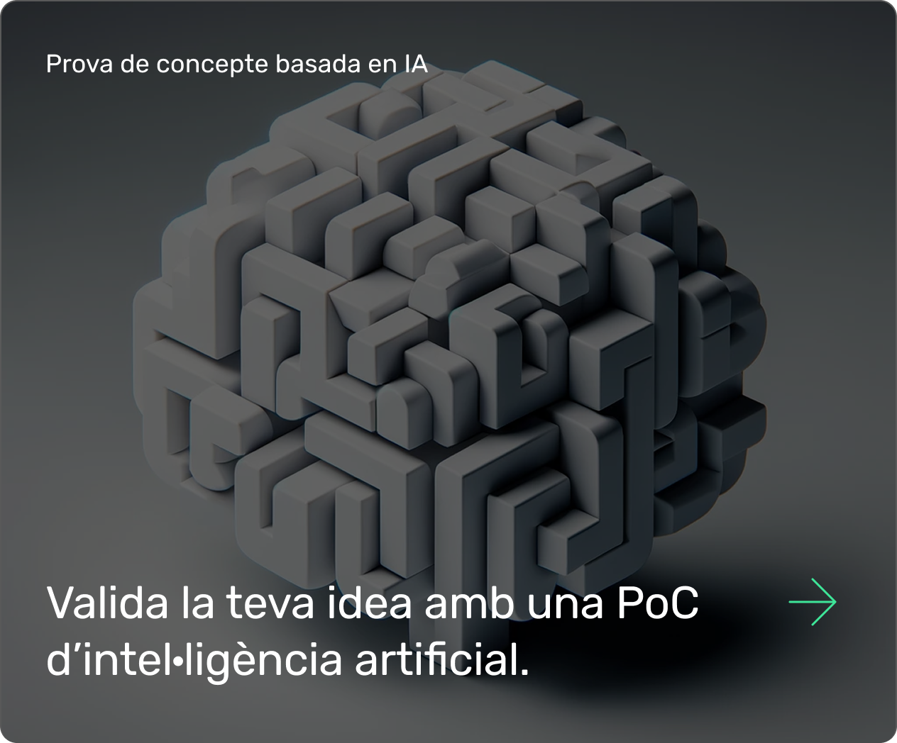 Go to AI proof-of-concept test service
